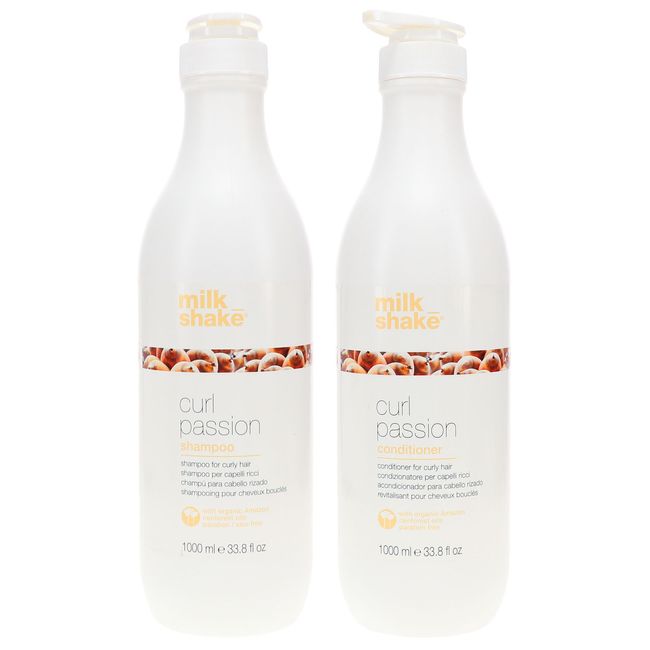 milk_shake Curl Passion Shampoo 33.8 oz & Curl Passion Conditioner 33.8 oz Combo