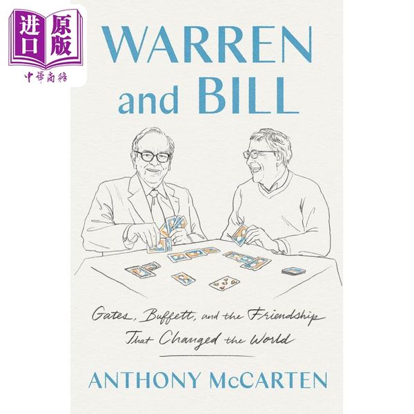 【中商原版】沃伦和比尔 盖茨 巴菲特和改变世界的友谊 Warren and Bill Gates Buffett 英文原版 Anthony McCartenis