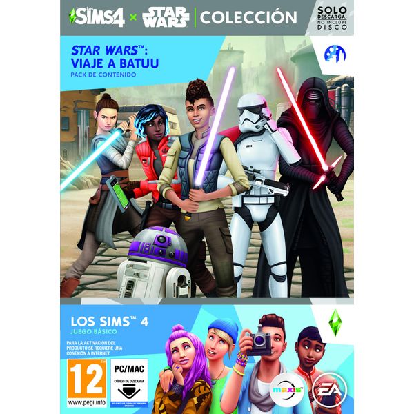SIMS 4 + STAR WARS VIAJE BATUU (DLC)
