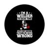 Welding Helmet Machine Welder Worker PopSockets Swappable PopGrip