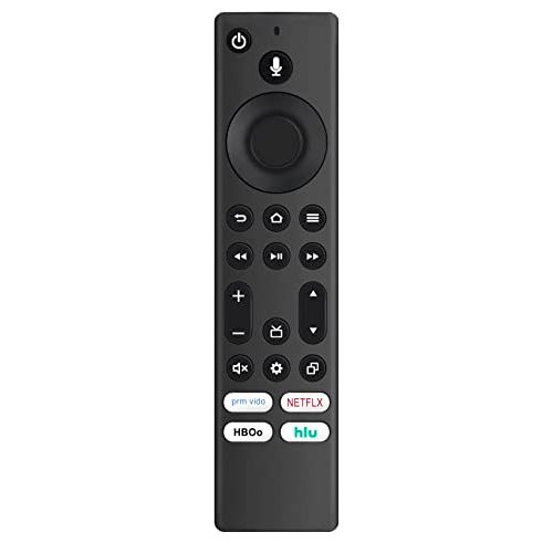 NS-RCFNA-21 Replace Remote Control fit for Insignia TV Edition with Mic w/Prime Video Netflix HBO Hulu NS-43DF710NA21 NS-50DF710NA21 NS-39DF310NA21 NS-50DF711SE21 NS-55DF710NA21 NS-24DF311SE21