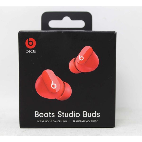 Beats True Wireless Noise Cancelling Studio Buds Red