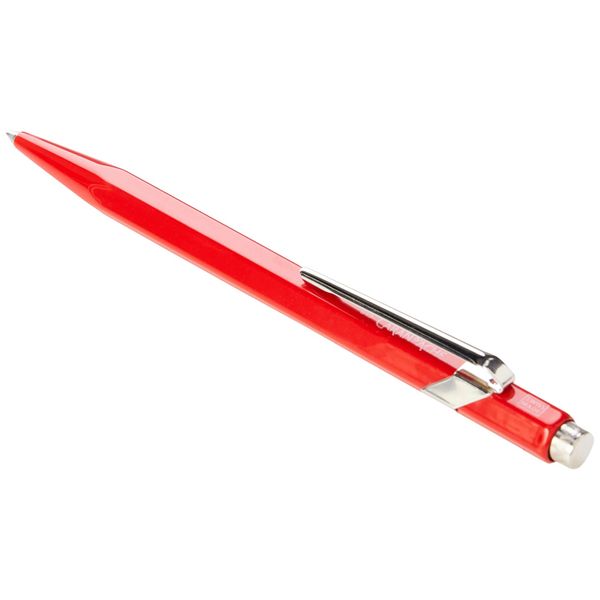 CREATIVE ART MATERIALS Caran D'ache Ballpoint Pen, Metal Red (849.070)