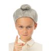 Smiffys Childrens/Kids Granny Wig (One Size) (Grey)