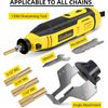Electric Chainsaw Sharpener Kit with TITANIUM-COATE