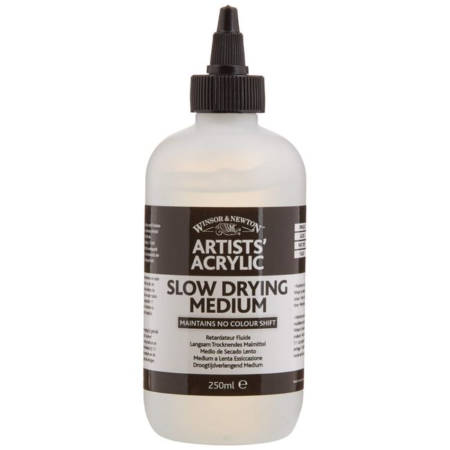 Winsor & Newton Professional Acrylic Slow Drying Medium, 250ml