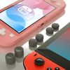 Switch Lite Thumb Grips, Different Sizes Soft and Comfortable Joystick Caps for Nintendo Switch Lite - Gray