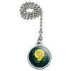 GRAPHICS & MORE Electric EEL in Light Bulb with Electricity Ceiling Fan and Light Pull Chain