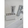 Yamazaki Toothbrush Stand, Acrylonitrile butadiene styrene (ABS) Elastomer, White, One Size