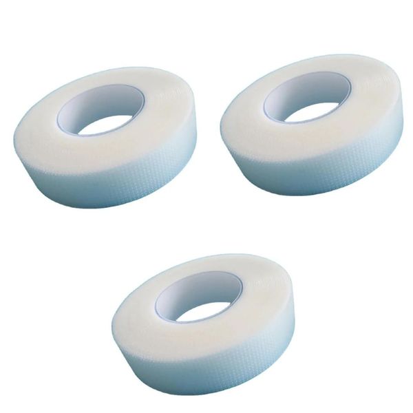 3 Rolls Micropore Medical Tape 1.25cm x 9.1m First Aid Taping Bandages Adhesive Microporous Tape Eyelash Extension