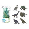 Mini PLUS Dinosaurs Set 1 (Tube, 6 pcs)