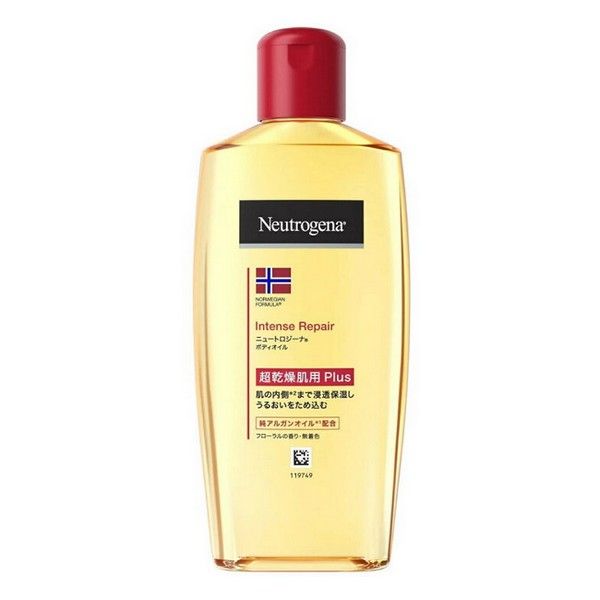 Johnson &amp; Johnson Neutrogena Norwegian Formula Intense Repair Body Oil for Very Dry Skin 200mL