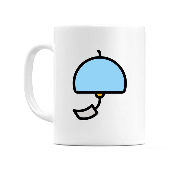 WeDoMugs Wind Chime Graphic Icon Ceramic 11oz Coffee Tea Gift Mug Cup