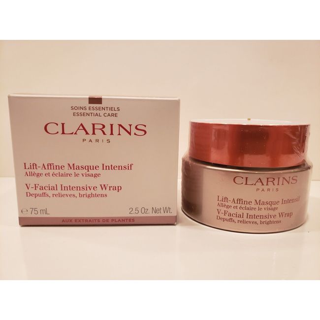 Clarins V-Facial Intensive Wrap Depuffs, Relieves & Brightens 2.5 Oz