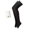 [Aesthetical Lab] Oya Slim Platinum Over the Knee Compression Socks, Black