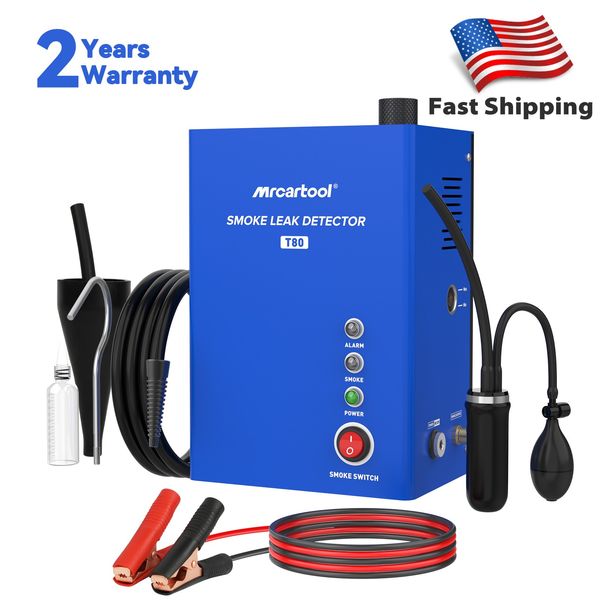Automotive EVAP Smoke Machine Diagnostic Car Pipe System Vacuum Leak Detector US
