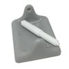 Vogue Tiles 5-Piece Retro Gray Glazed Ceramic Bathroom Grey Accessory Kit
