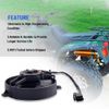 5.2" 12V Puller Fan High Performance Straight Blade 342 cfm VA31-A101 30103011
