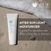ALOE UP After Sun Light Moisturizer - Sunscreen Face & Body Moisturizer Rich in Aloe Vera Gel, Coconut Oil, & Vitamin E - After Sun Care Travel Size Sunscreen Lotion, Beach Travel Sunscreen - 4 Oz