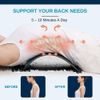 Back Stretcher for Lower Back Pain Relief Adjustable 4 Level Back Lumbar Cracker