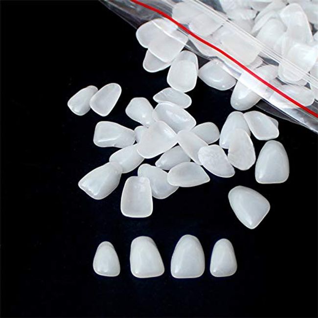 Angzhili Veneer Teeth Dental Materials Teeth Whitening Dental Supplies Ultra Thin Dental Resin Beauty Teeth Protection Upper Teeth A1/A2 (A1)