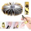 200 Pcs Nail Forms Self Adheisive Nail Form Stickers Sculpting UV Builder Gel Polygel Nail Art Nail Extension Form - Professional Salon & Home Use
