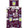 FOCO Aston Villa FC Patch Single Duvet