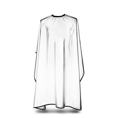 Mantello da parrucchiere, originale Barbermood Barber Cape, mantello bianco, professionale Hair Design Cape, accessori per acconciature, mantello da taglio, mantello per adulti, parrucchiere, mantello