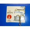 (25) VMC REGULAR-SHANK 1X TREBLE HOOKS (SIZE 3) PERMASTEEL (9650PS) BULK 9650