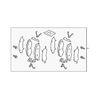 Genuine Honda Front Brake Pad Set 45022-THR-A02