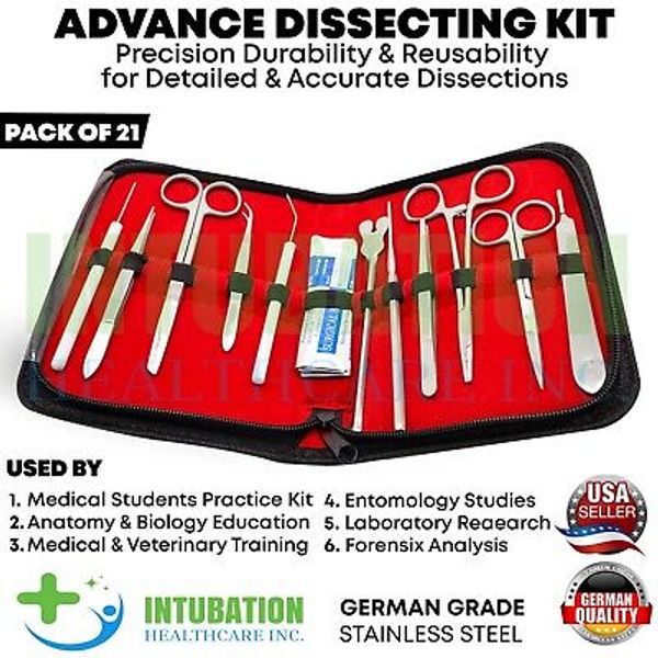 Advanced Dissecting Kit Dissection Medical Biology Veterinary Students Practice