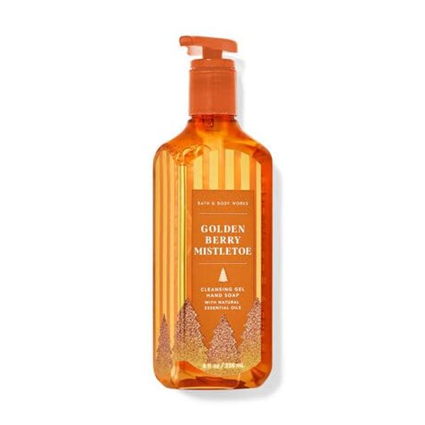 White Barn GOLDEN BERRY MISTLETOE Cleansing Gel Hand Soap 8 fl oz / 236 mL