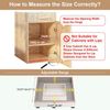 Pull Out Cabinet Organizer,Width (14"-21") and Depth (17"-24") Expandable with 3
