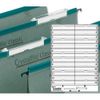 Twinlock Crystalfile Classic Card Inserts for Linked File Extra-deep Tabs White Ref 78290 - Pack 50