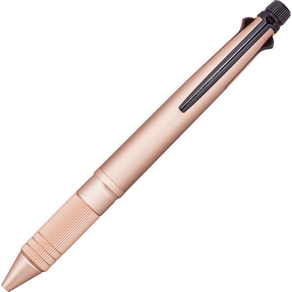 Mitsubishi Pencil MSXE5200A5.74 Multifunction Pen Jet Stream 4 & 1 Metal Edition 0.5 Pink Gold Easy Writing