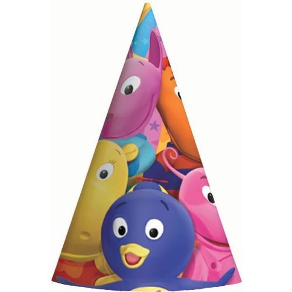 Designware Backyardigans Cone Hats - 8 ct