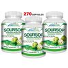 Soursop Graviola Capsules Leaf & Fruit Extract 270 Capsules High Potency