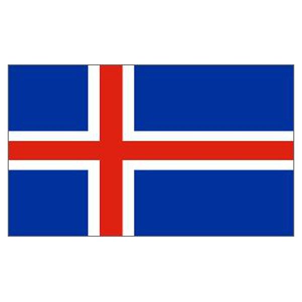 Iceland Flag 5ft x 3ft,Large