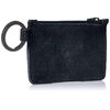 ASSOB Water Proof Suede Compact Wallet Mini Wallet, navy