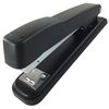 Clipco Stapler with 2000 Staples Each Metal Full Desk Size Black (3-Pack)