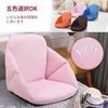 Mini Chair, Folding, Compact, Fuzzy, Floor Chair, Sofa, Microfiber, Pink