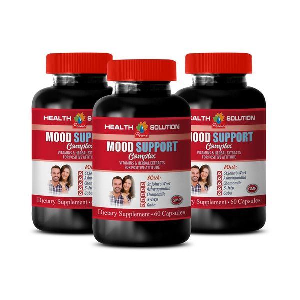5-htp mood enhancer - MOOD SUPPORT COMPLEX - excellent immune support 3 BOTTLE