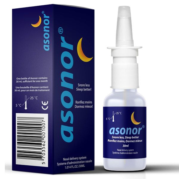 Snoring Nasal Spray - Fast Snore Stopper Drops for Better Sleep, Natural Brea...
