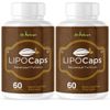 LipoCaps- Keto & Weight Support- 2 Bottles- 120 Capsules