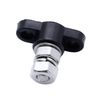 3/8" Stainless Steel Power & Ground Insulated Stud Junction Post (Red & Black)