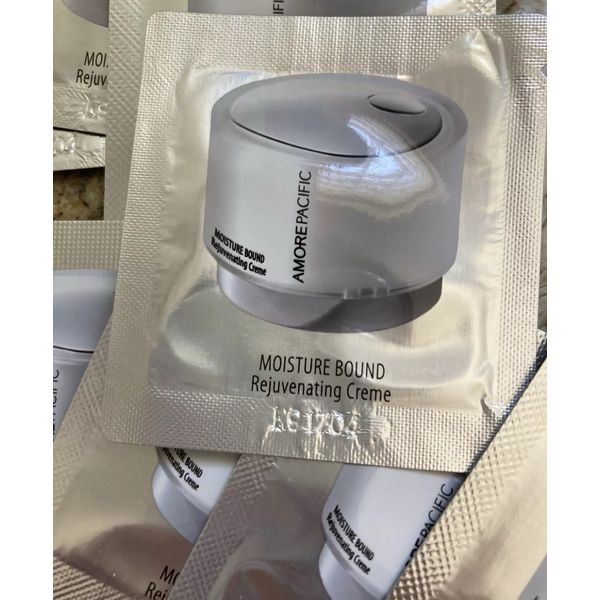 5x AMORE PACIFIC MOISTURE BOUND, REJUVENATING CREAM, 0.03oz =5ml