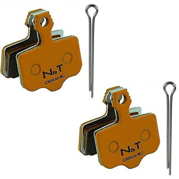 Noah And Theo 2x NT-BP001/CR Ceramic Disc Brake Pads fit Avid DB1, DB3, Elixir 1, Elixir 3, Elixir 5, Elixir 7, Elixir 9, Elixir C, Elixir R, Elixir CR, Elixir CR Mag and Elixir Carbon