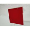 Candy Apple Red Ceramic Tile 4.25 in Subway Subway Square Mid Century Modern