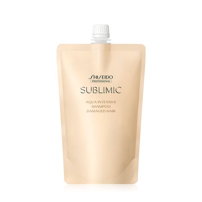 Subrimic Aqua Intensive Shampoo (Refill) 450ml [for damaged hair] + free sample pack