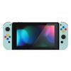 eXtremeRate DIY Replacement Shell Buttons for Nintendo Switch & Switch OLED, Light Cyan Custom Housing Case with Corlorful Button for Joycon Handheld Controller [Only the Shell, NOT the Joycon]